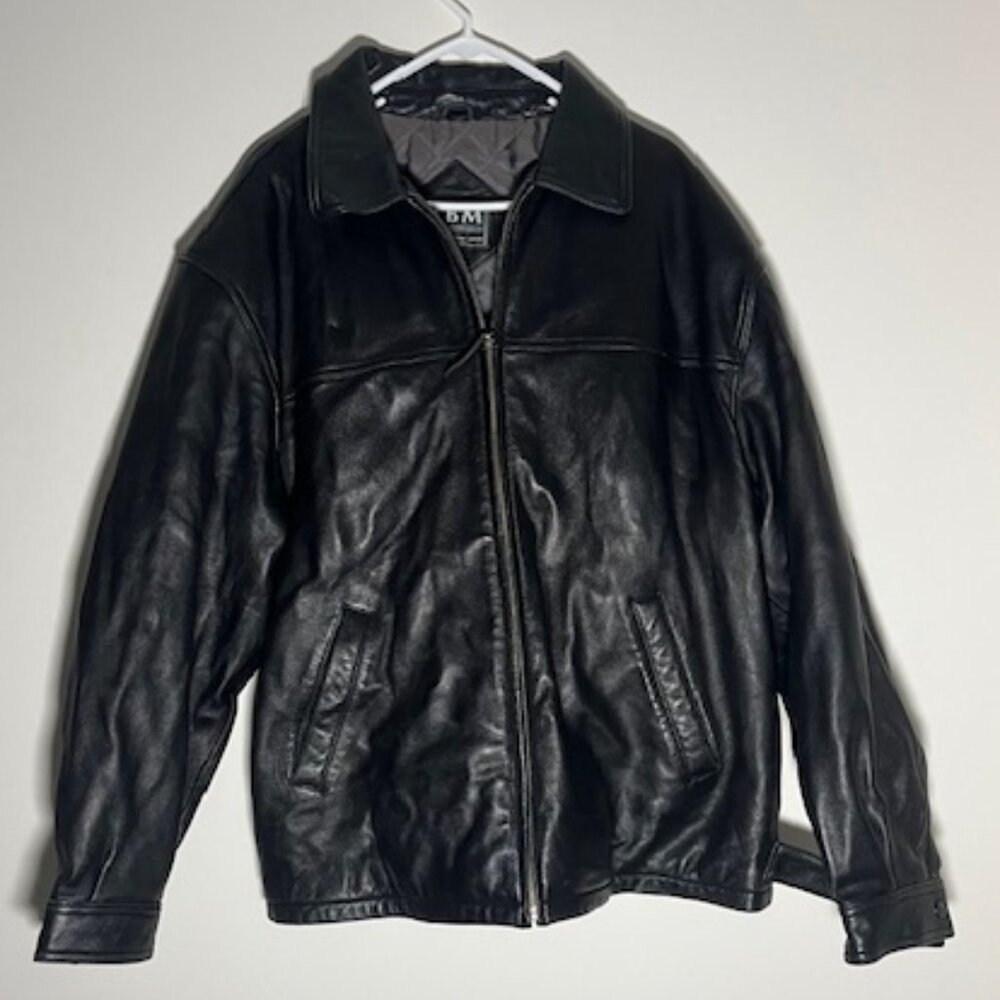 RBM Outdoor Collection Leather Jacket Size XL